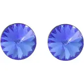 Behave – Dames oorstekers – Sapphire blauw 8 mm – Klassieke look