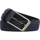 Zenino Lederen riem colton blauw cm