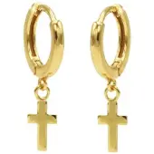 Karma hinged hoops symbool faith gold M1987HIN
