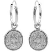Karma Symbols oorbel M1967 Coin
