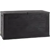 Toomax Multibox Wood opbergbox | 420L - 120cm | antraciet