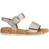 Gabor Sandalen met riem zilver