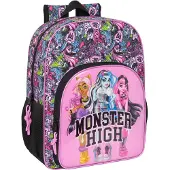 Safta Monster High Drama 19l 27x33x10 Cm Backpack Roze Kinderen