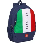 Benetton Flag 23l 27x33x10 Cm Backpack Blauw Kinderen