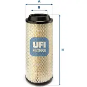 Ufi 27.514.00 Luchtfilter