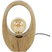 Molecule Tafellamp 1L Arch Wood Massief Mango Naturel