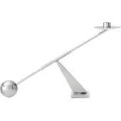 Audo Copenhagen Interconnect Kandelaar Small | Stainless Steel