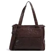 Spikes & Sparrow Bronco Ceciley Laptoptas donkerbruin