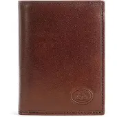 The bridge Story Uomo Portemonnee II Leer 9,5 cm bruin