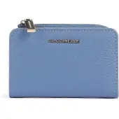 Coccinelle Metallic Soft Portemonnee blauw