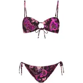Shiwi Bikini 'Zoe' aubergine / lavendel / lichtroze