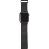 Decoded Apple Watch 38/40 mm Leren Bandje Zwart