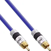 InLine Cinch kabel AUDIO, PREMIUM, 1x Cinch male / male, 20 m