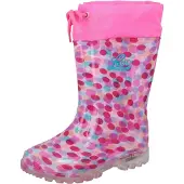 Lico Regenlaarzen 'Power Blinky' turquoise / rosa / magenta