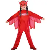 Liragram Pj Owlette Masks Junior Costume Rood 5-6 Years Kinderen