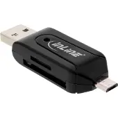 InLine Lecteur double carte otg pour sd et microsd pour android et pc