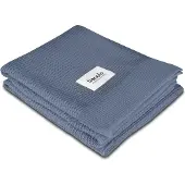 Lionelo Babydeken Bamboo Blanket Blauw | Maat: 75x100 cm