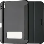 Otterbox React Folio Bookcase + Stylus Houder Tablethoesje - Geschikt voor Apple iPad 10 (2022) - Zwart