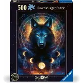 Ravensburger Glow-in-the-dark wolf, , artikelnummer 12000442