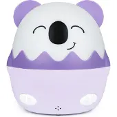 BigBen Interactive Draadloos Muzikaal Nachtlampje met Koala Coco Wit en Paars Projectie