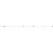 String Relief Haakrail 82 Cm Wit - Haken en hangers Aluminium White - RELIEF-HR-820-300