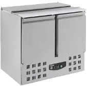 CombiSteel Saladette Combisteel, RVS, 2x1/1GN+3x1/6GN, 90(b)x87(h)x70(d), 230V/340W