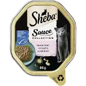 Mars Sheba Bowl Saus Collectie Sausliefhebber 22x85g - Zalm