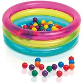 Super Merchant Baby Ballenbad Roze/geel/blauw
