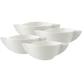 Villeroy & Boch Multipack Villeroy & Boch NewWave soepkop - 4 stuks, Bord, Wit