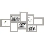 Deknudt Frames Multifotolijst In Grijs Voor 8 Foto's
