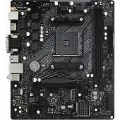 Asrock B550M-HDV Moederbord Socket AMD AM4 Vormfactor Micro-ATX Moederbord chipset AMD B550