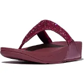 FitFlop Lulu crystal-mix toe-post sandals