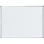 Franken Whiteboard X-tra!Line, wandmontage in staand en liggend formaat, frame van wit gelakt staal en aluminium, magnetisch, opbergbak, B 2000 x H 1000 mm