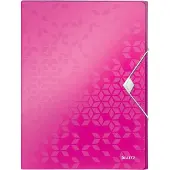 Leitz 4629 WOW documentenbox roze metallic 30 mm (250 vellen)