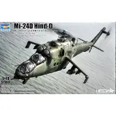Trumpeter Modelbouwpakket Militaire voertuigen - 05812 Mi-24D Hind-D Heli Plastic - 1:48 - Modelbouw
