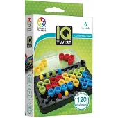 SmartGames IQ Twist - Logisch Denkspel & Reispuzzel - 120 Opdrachten met Pinnen en Gaten - Educatief Solospel - Vanaf 6 Jaar