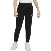 Nike Broek 'Club Fleece' zwart / wit