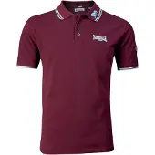 Lonsdale Shirt lichtbeige / navy / bourgogne