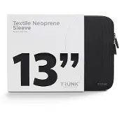 Trunk Zwartile MacBook 13 Inch Sleeve Zwart