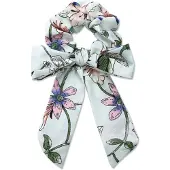Everneed Trille Bow Scrunchie Blå (U)