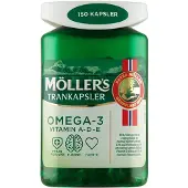 Möller's Tran Møllers Tran Trankapsler 150 stk.