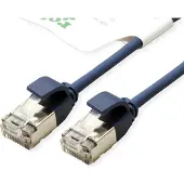 ROLINE GREEN U/FTP Patchkabel Kat.6A (Class EA), LSOH, slim