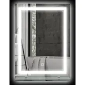 4Goodz Badkamerspiegel 50x70 cm met touch verlichting en planchet