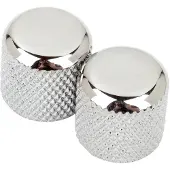 Fender Telecaster/Precision Bass Dome Knobs Chrome