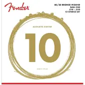 Fender 80/20 Bronze 12-String Acoustic Strings 10-50