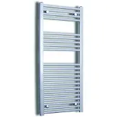 Sanicare design handdoekradiator 60x112cm zilver grijs