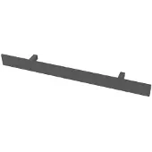 Eastbrook Malmesbury handdoekhouder flat style voor radiator 45cm antraciet