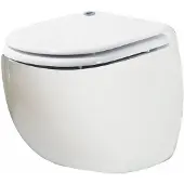 Sanibroyeur Sanicompact comfort eco closet met faecalienvermaler m/zitting Wit