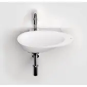 Clou First fontein waskom solid surface 36cm wit mat