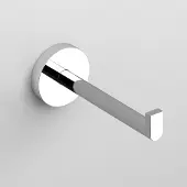 Clou Flat toiletrolhouder recht chroom